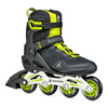 MĘSKIE ROLKI FITNESS ROLLERBLADE MACROBLADE 80 Black / Lime 2025