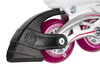 JUNIORSKIE REGULOWANE ROLKI POWERSLIDE PHUZION UNIVERSE 4W Pink 2024