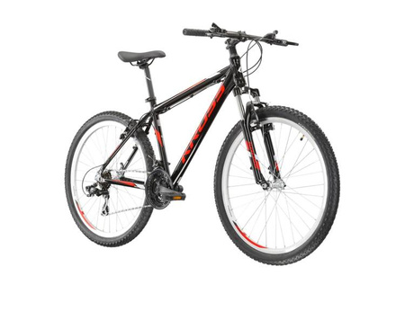 ROWER GÓRSKI KROSS HEXAGON 26'' Czarny/Czerwony/Szary Połysk