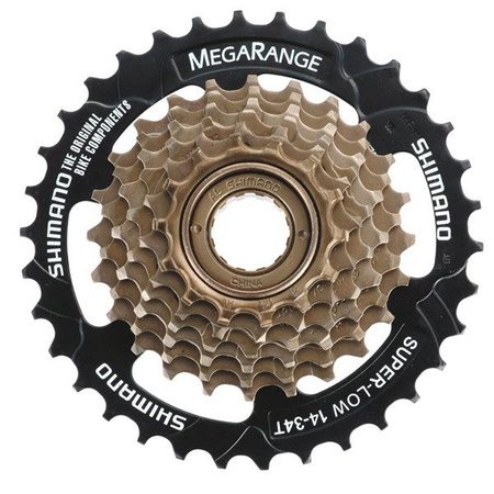 WOLNOBIEG SHIMANO MF-TZ31 BRĄZ 7RZ