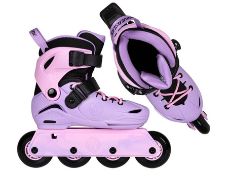 JUNIORSKIE REGULOWANE ROLKI POWERSLIDE JET Lavender 2025