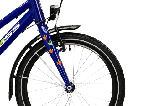 ROWER DZIECIĘCY KROSS LEVEL MINI 3.0 EQ Granatowy/Biały Połysk