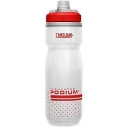 BIDON ROWEROWY CAMELBAK PODIUM CHILL 620 ml Fiery Red White