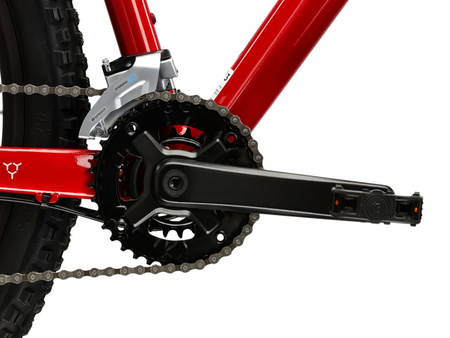 ROWER GÓRSKI KROSS HEXAGON 4.0 27,5'' Czerwony/Srebrny Połysk 2025