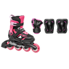 REGULOWANE ROLKI JUNIORSKIE ROLLERBLADE MICROBLADE COMBO Black/Pink 2025