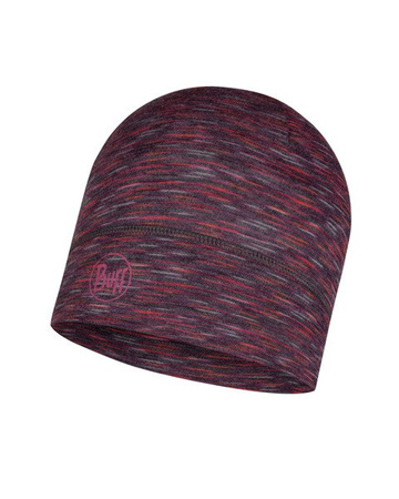 CZAPKA BUFF MERINO  LW HAT SHALE GREY MULTI STRIPES