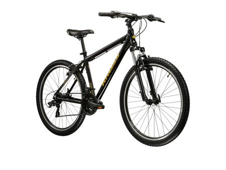ROWER GÓRSKI KROSS HEXAGON 1.0 Czarny/Żółty Połysk 2025