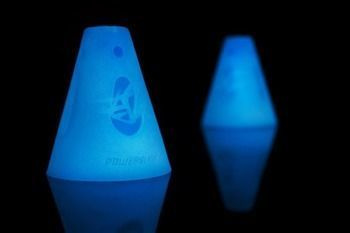 KUBECZKI DO SLALOMU POWERSLIDE CONES - Glow in the dark (10 szt.)