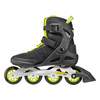 MĘSKIE ROLKI FITNESS ROLLERBLADE MACROBLADE 80 Black / Lime 2025