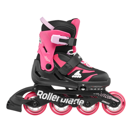 REGULOWANE ROLKI JUNIORSKIE ROLLERBLADE MICROBLADE COMBO Black/Pink 2025