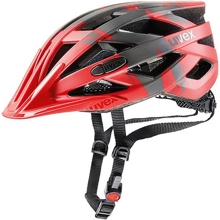 KASK ROWEROWY UVEX 2018 I-VO CC Red / Dark Silver