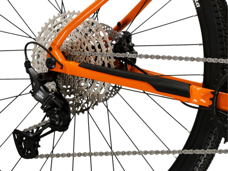 ROWER GRAVEL KROSS ESKER 5.0 Pomarańczowy/Bordowy Połysk 2025
