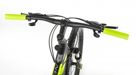 ROWER GÓRSKI KROSS 2020 HEXAGON 5.0 Czarny/grafit/limonka