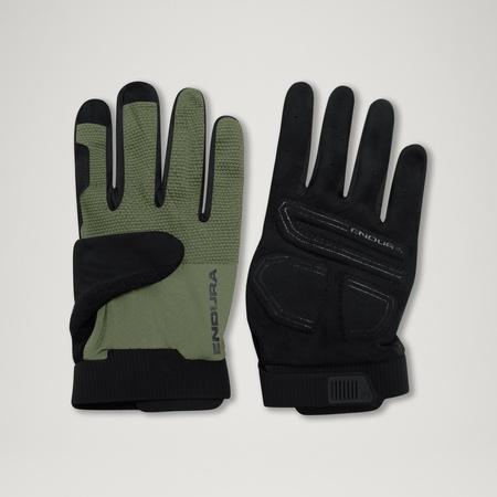 RĘKAWICZKI ROWEROWE ENDURA LOOP FULL FINGER Green