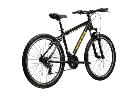 ROWER GÓRSKI KROSS HEXAGON 1.0 Czarny/Żółty Połysk 2025