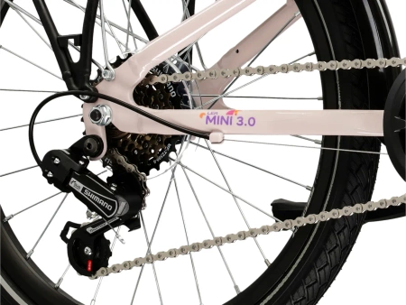 ROWER DZIECIĘCY KROSS LEA MINI 3.0 EQ Różowy Połysk