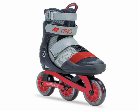 ROLKI FITNESS K2 TRIO 100 Gray Red 2018