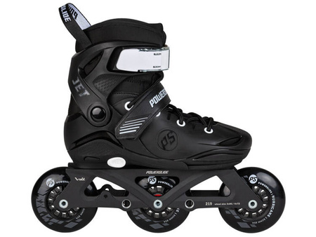 JUNIORSKIE REGULOWANE ROLKI POWERSLIDE JET PRO Black 2025