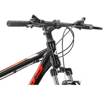 ROWER GÓRSKI KROSS HEXAGON 26'' Czarny/Czerwony/Szary Połysk