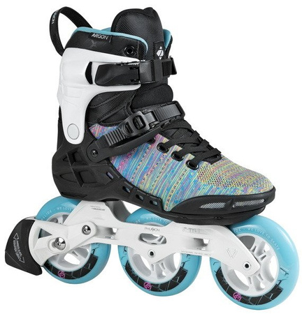 DAMSKIE ROLKI FITNESS POWERSLIDE ARGON TRINITY Pastell 2019