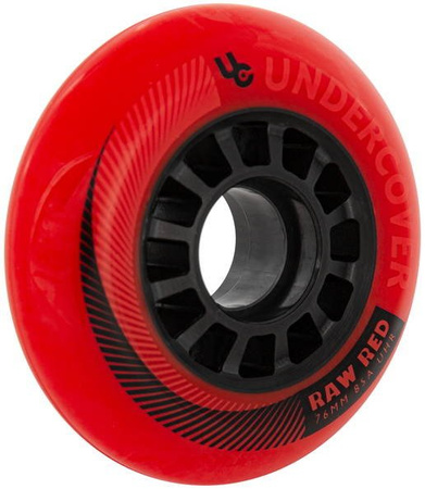 KOŁA DO ROLEK UNDERCOVER RAW Red 76 mm 85A (4 sztuki)