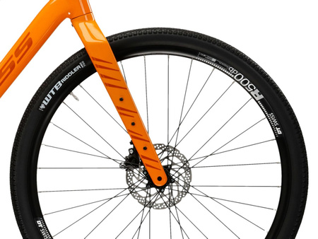 ROWER GRAVEL KROSS ESKER 5.0 Pomarańczowy/Bordowy Połysk 2025