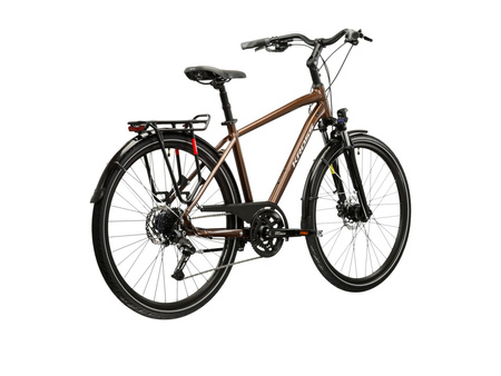 ROWER TURYSTYCZNY KROSS TRANS 5.0 Brązowy/Srebrny Połysk 2025