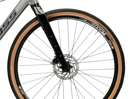 ROWER GRAVEL KROSS ESKER 5.0 Szary/Grafitowy Połysk 2025