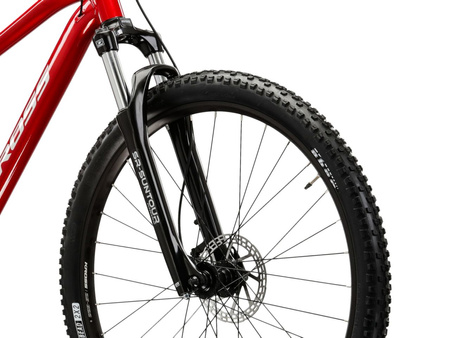 ROWER GÓRSKI KROSS HEXAGON 4.0 29'' Czerwony/Srebrny Połysk 2025