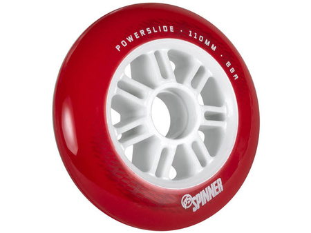 KOŁA DO ROLEK POWERSLIDE SPINNER Red 110 mm 88A (3 sztuki)