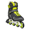 MĘSKIE ROLKI FITNESS ROLLERBLADE MACROBLADE 80 Black / Lime 2025