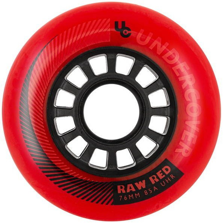KOŁA DO ROLEK UNDERCOVER RAW Red 76 mm 85A (4 sztuki)