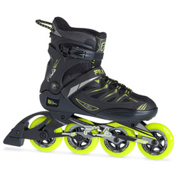MĘSKIE ROLKI FILA GHIBLI 90 Black / Lime 2021