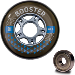 KÓŁKA DO ROLEK KOŁA DO ROLEK K2 BOOSTER 80 mm 82A + ILQ 7