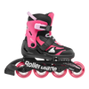 REGULOWANE ROLKI JUNIORSKIE ROLLERBLADE MICROBLADE COMBO Black/Pink 2025