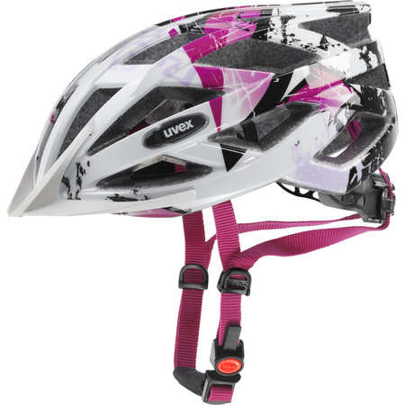 KASK ROWEROWY UVEX AIR WING White / Pink 2022