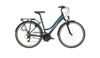 DAMSKI ROWER TURYSTYCZNY KROSS EXPLORER 2.0 28" Turkusowy / Srebrny Połysk 2024