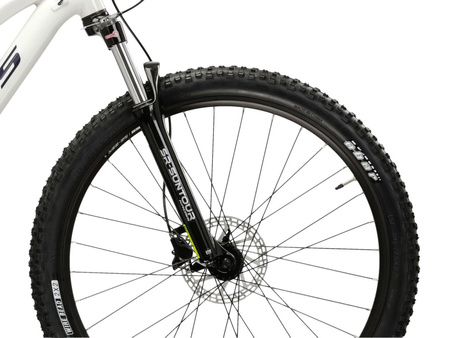 DAMSKI ROWER GÓRSKI KROSS LEA 5.0 27,5" Szary/Granatowy Połysk 2025