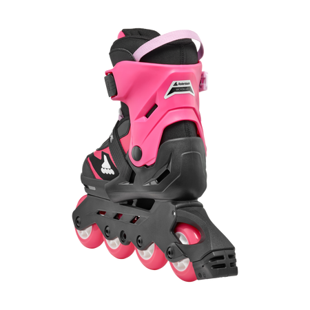 REGULOWANE ROLKI JUNIORSKIE ROLLERBLADE MICROBLADE COMBO Black/Pink 2025