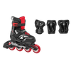 REGULOWANE ROLKI JUNIORSKIE ROLLERBLADE MICROBLADE COMBO Black/Red 2025