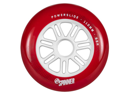 KOŁA DO ROLEK POWERSLIDE SPINNER Red 110 mm 88A (3 sztuki)