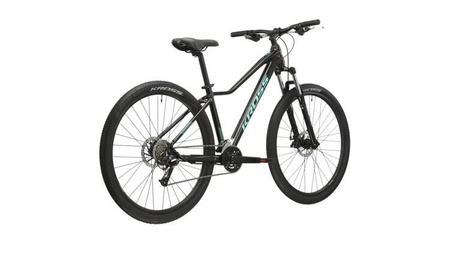 ROWER GÓRSKI DAMSKI KROSS LEA 3.0 29" Czarny / Miętowy Połysk 2024