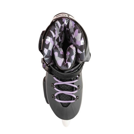 DAMSKIE ROLKI ROLLERBLADE TWISTER EDGE W Anthracite/Lilac 2020