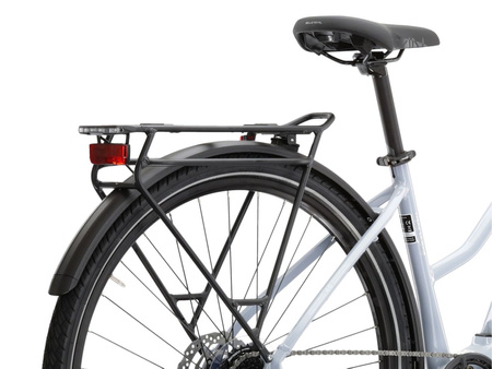 DAMSKI ROWER ELEKTRYCZNY KROSS TRANS HYBRID 4.0 Szary / Niebieski 2025