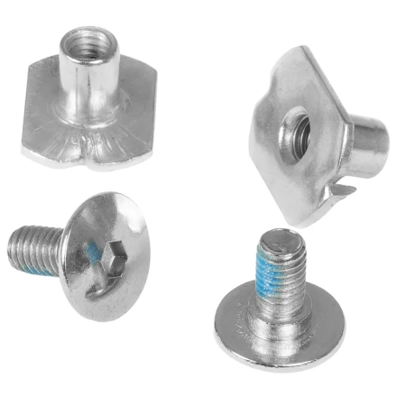 ŚRUBA POWERSLIDE NEXT CUFF SCREW SET Silver