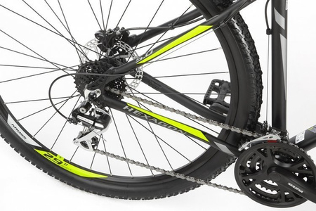 ROWER GÓRSKI KROSS 2020 HEXAGON 5.0 Czarny/grafit/limonka