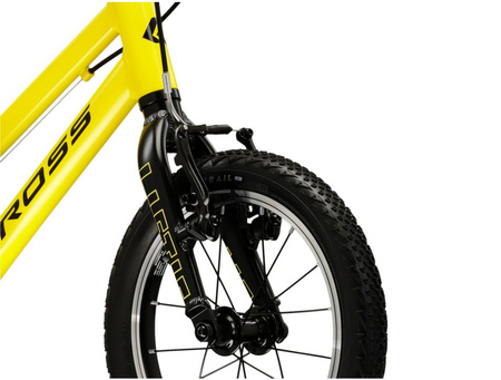 ROWER DZIECIĘCY KROSS LIFTIE 14''  Żółty/Czarny 2025