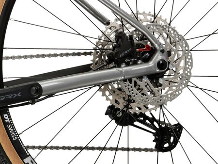 ROWER GRAVEL KROSS ESKER 5.0 Szary/Grafitowy Połysk 2025