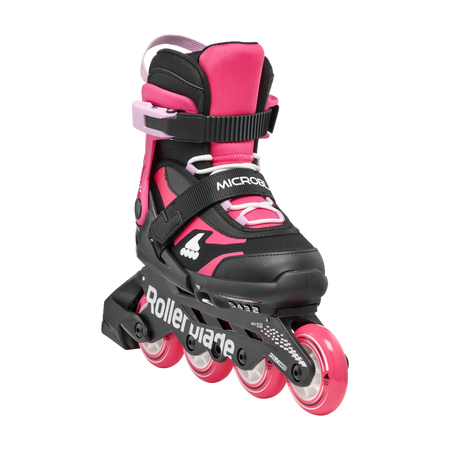 REGULOWANE ROLKI JUNIORSKIE ROLLERBLADE MICROBLADE COMBO Black/Pink 2025
