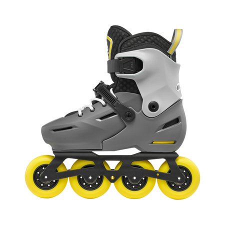 REGULOWANE ROLKI JUNIORSKIE ROLLERBLADE APEX Charcoal/Yellow 2025